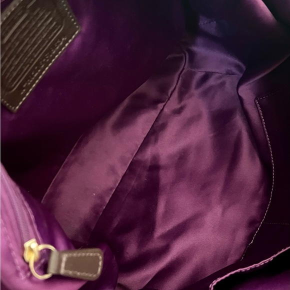 Coach Woven Bag- Pre-Owned - Picture 5 of 5